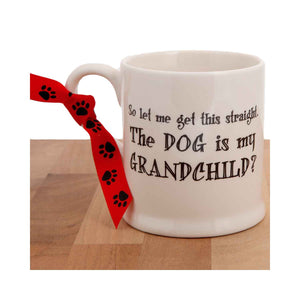 Dog Krazy Gifts - Dog Is My Grandchild Mug part of the Sweet William range available from DogKrazyGifts.co.uk