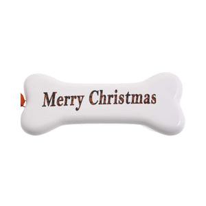 Dog Krazy Gifts - Merry Christmas hanging bone Xmas Decoration part of our Christmas range