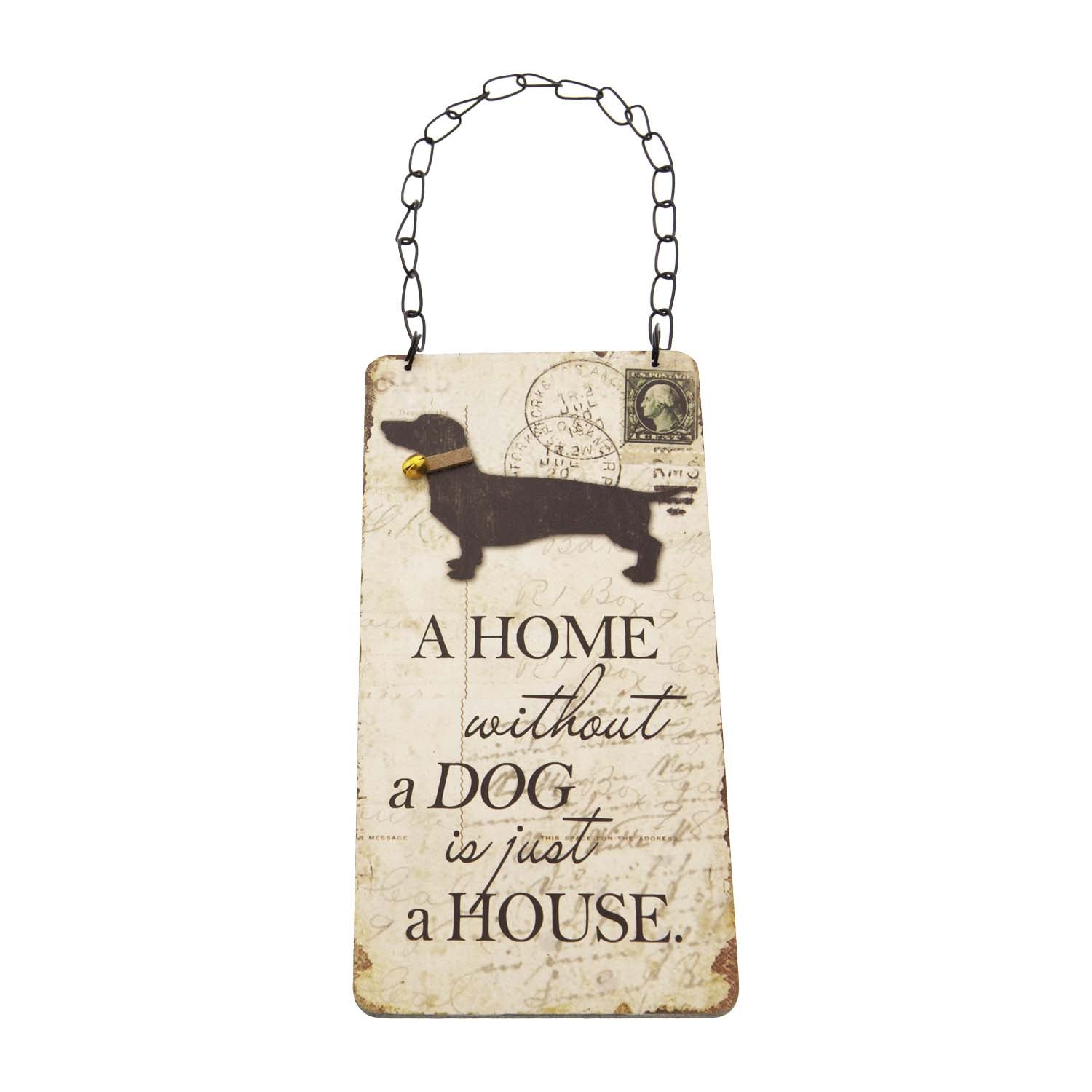 Dog Lover Gifts available at Dog Krazy Gifts – Home Without A Dog Sign, available at www.dogkrazygifts.co.uk