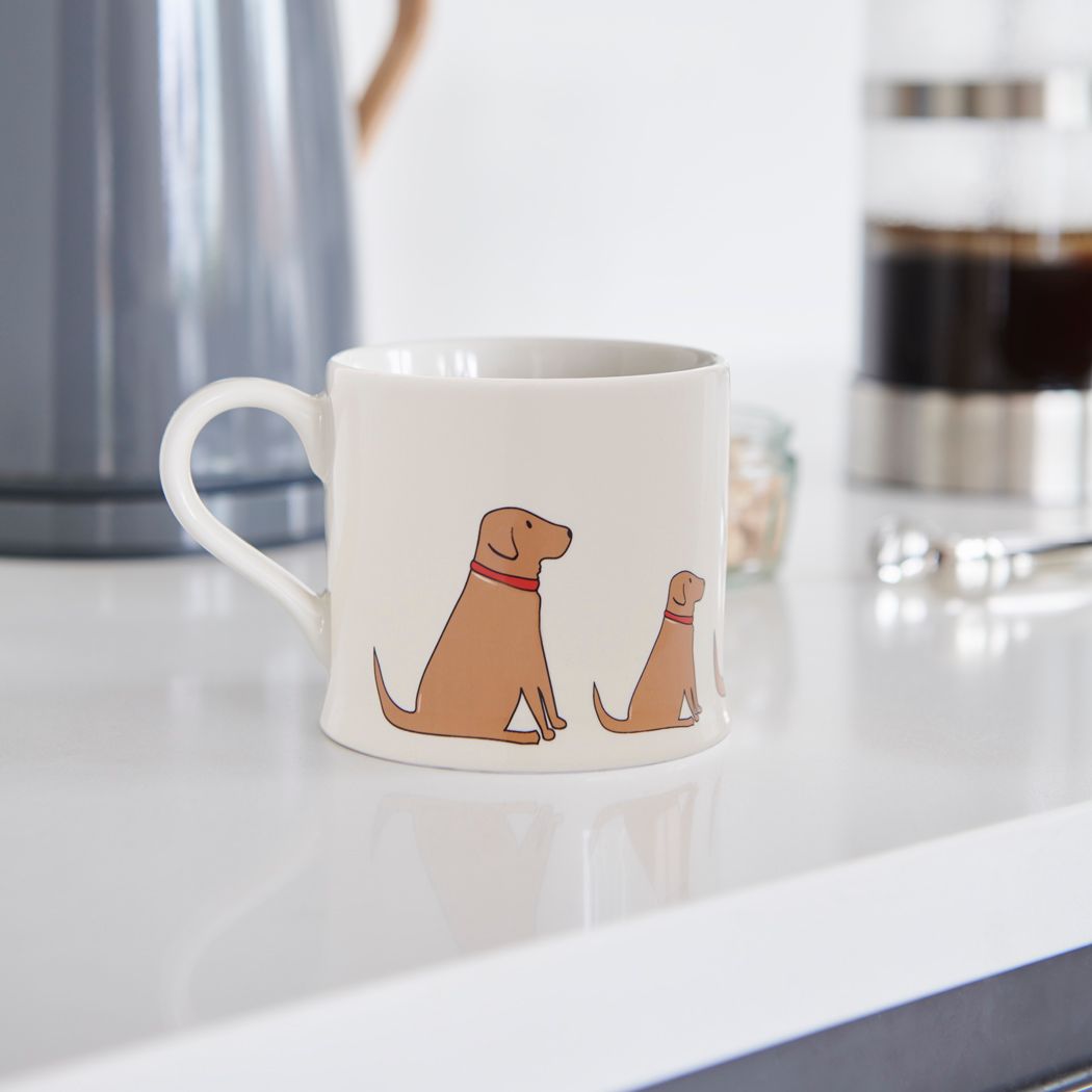 Dog Lover Gifts available at Dog Krazy Gifts - Fox Red Labrador Mug by Sweet William - part of the Labrador collection of Dog Lovers Gifts available from Dog Krazy Gifts