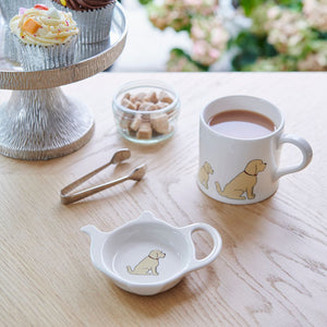 Dog Lover Gifts available at Dog Krazy Gifts - Apricot Cockapoo Mug - Apricot Teabag Dish- part of the Sweet William range of gifts for dog lovers available from Dog Krazy Gifts