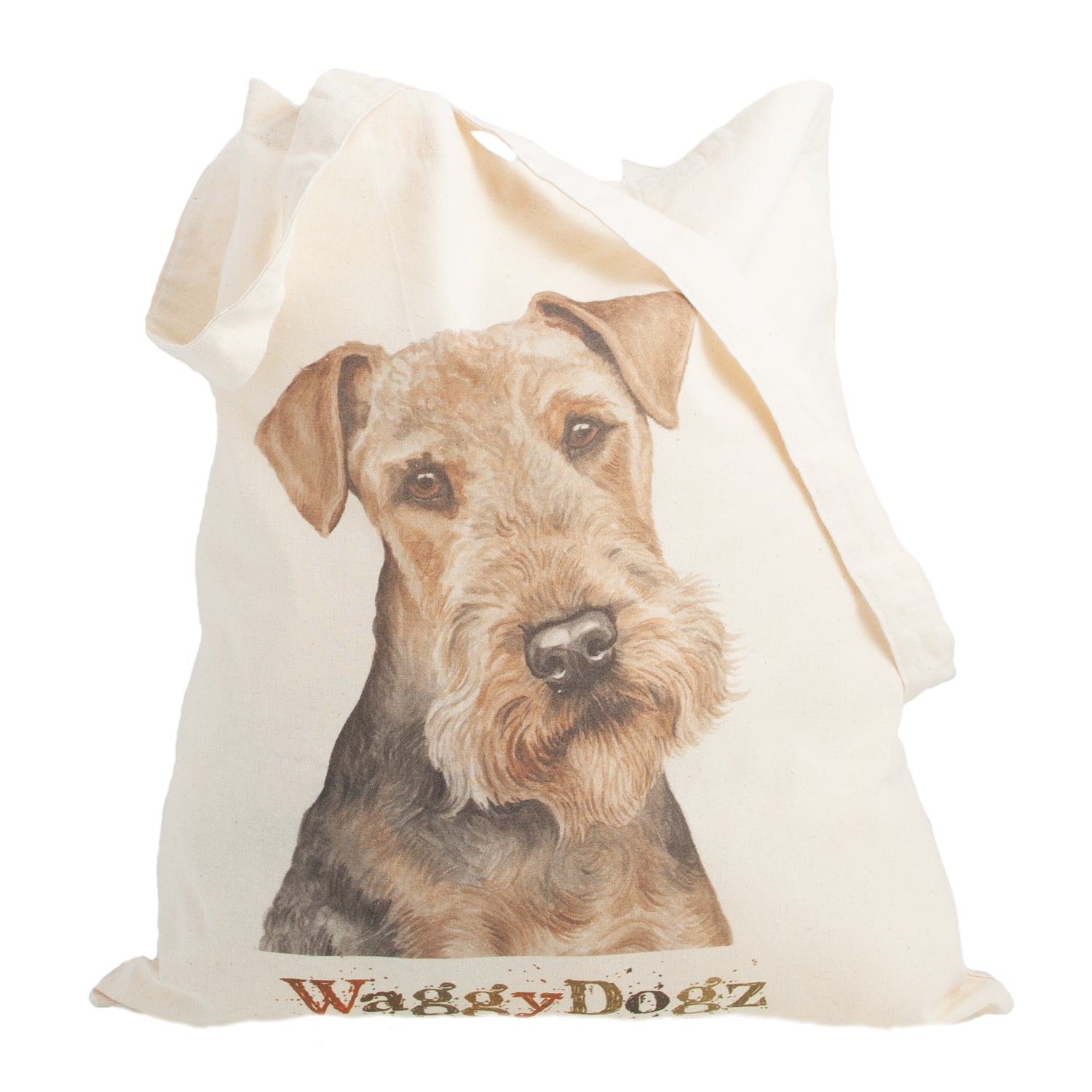 Dog Lover Gifts available at Dog Krazy Gifts. Airedale Tote Bag, part of our Christine Varley collection – available at www.dogkrazygifts.co.uk