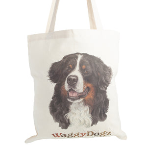 Dog Lover Gifts available at Dog Krazy Gifts. Bernese Mountain Dog Tote Bag, part of our Christine Varley collection – available at www.dogkrazygifts.co.uk