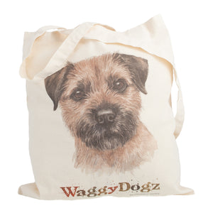 Dog Lover Gifts available at Dog Krazy Gifts. Border Terrier Tote Bag, part of our Christine Varley collection – available at www.dogkrazygifts.co.uk