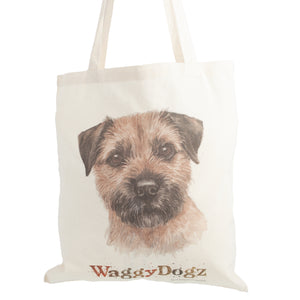 Dog Lover Gifts available at Dog Krazy Gifts. Border Terrier Tote Bag, part of our Christine Varley collection – available at www.dogkrazygifts.co.uk
