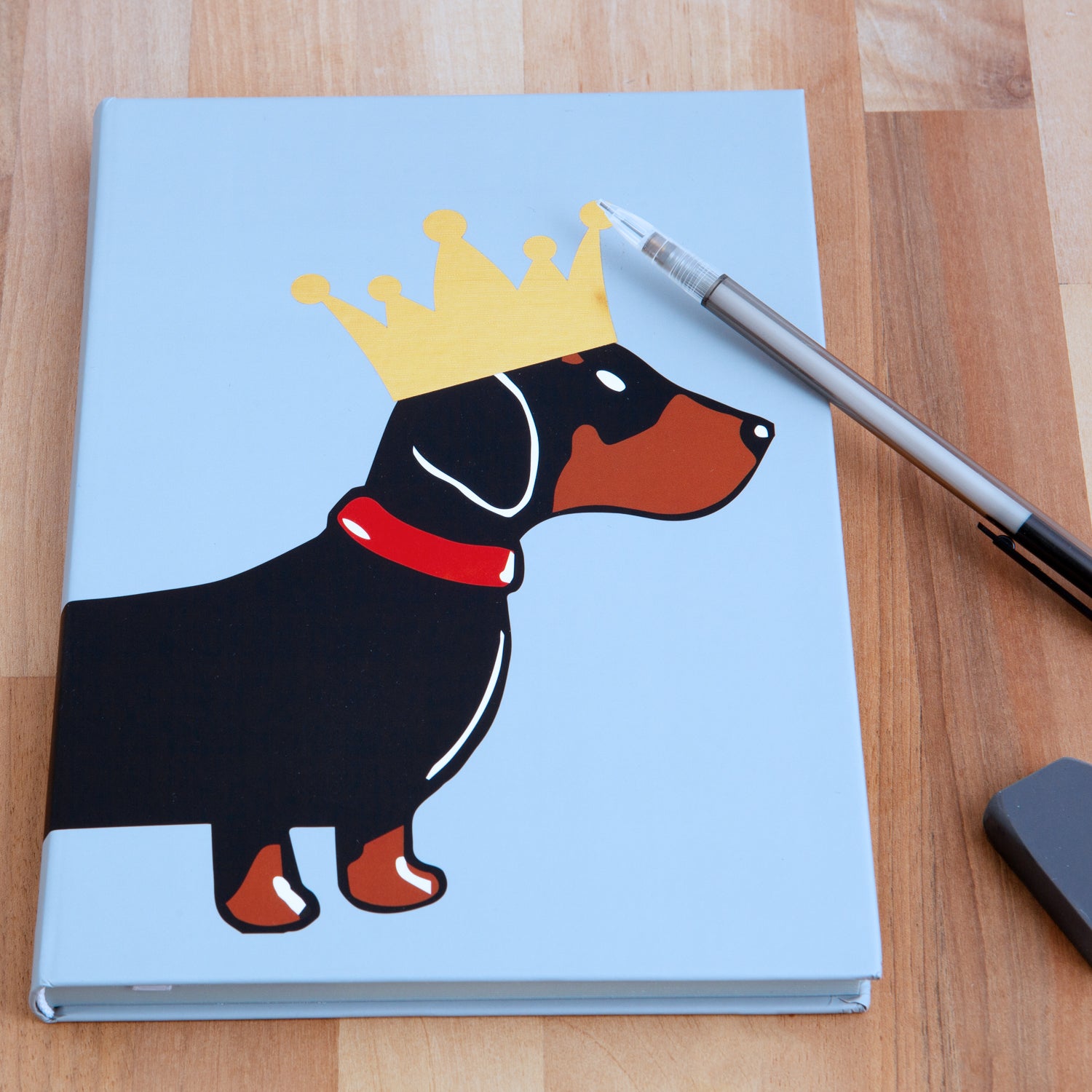 Dog Lover Gifts available at Dog Krazy Gifts - Florence The Dachshund A5 Notepad - part of the Sweet William range available from DogKrazyGifts.co.uk