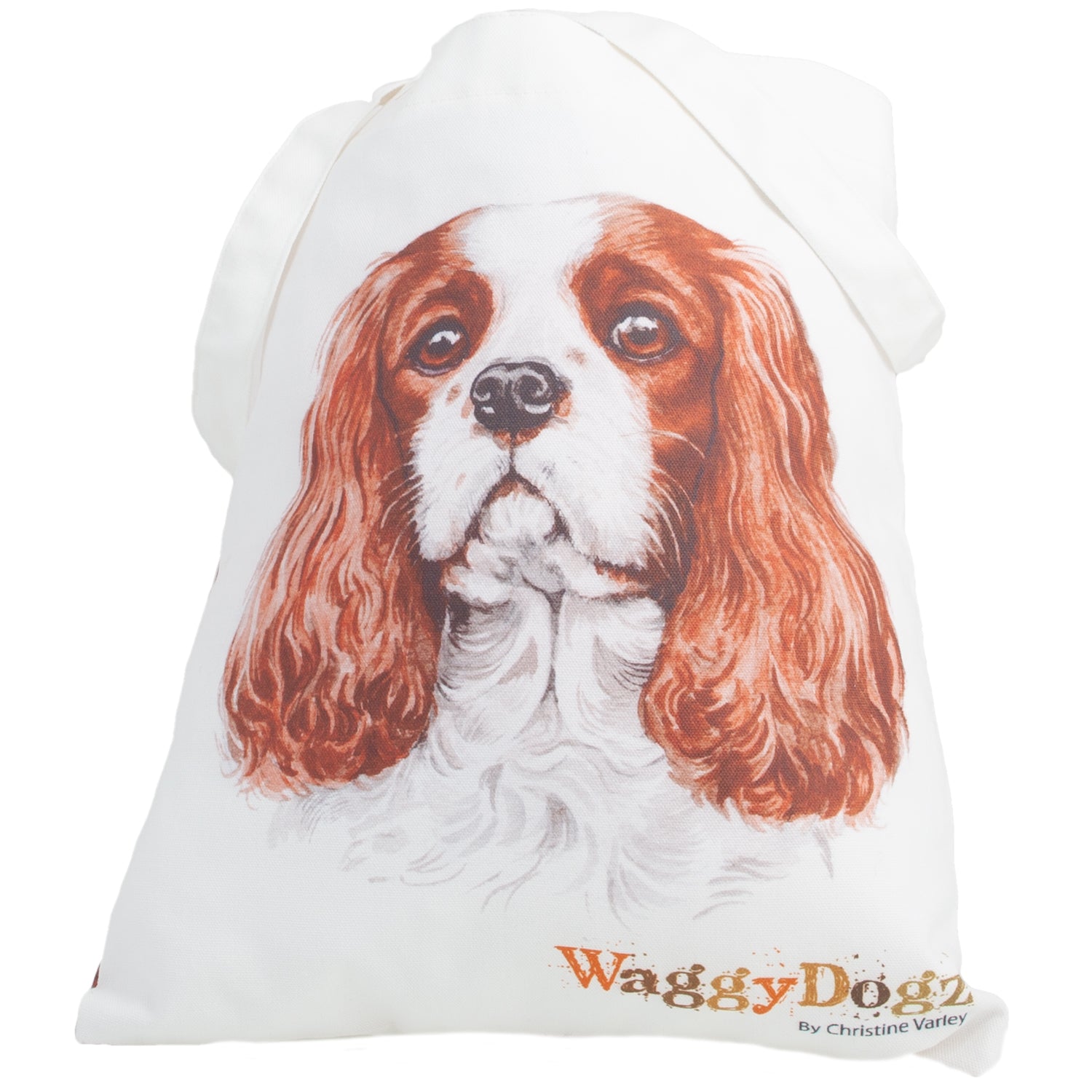 Dog Lover Gifts available at Dog Krazy Gifts. Cavalier King Charles Tote Bag, part of our Christine Varley collection – available at www.dogkrazygifts.co.uk