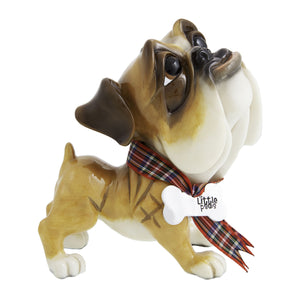 Dog Lover Gifts available at Dog Krazy Gifts - Mick The Bulldog - part of the Little Paws range available from DogKrazyGifts.co.uk