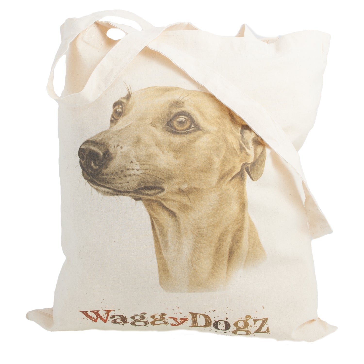 Dog Lover Gifts available at Dog Krazy Gifts. Fawn Whippet Tote Bag, part of our Christine Varley collection – available at www.dogkrazygifts.co.uk