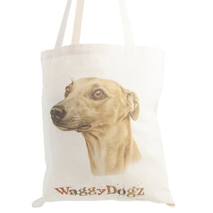 Dog Lover Gifts available at Dog Krazy Gifts. Fawn Whippet Tote Bag, part of our Christine Varley collection – available at www.dogkrazygifts.co.uk