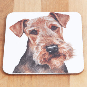 Dog Lover Gifts available at Dog Krazy Gifts Airedale Mug and Coaster set, part of our Christine Varley collection – available at www.dogkrazygifts.co.uk