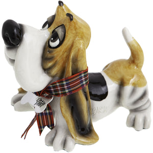 Dog Lover Gifts available at Dog Krazy Gifts - Bridget The Basset Hound - part of the Little Paws range available from DogKrazyGifts.co.uk