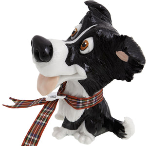 Dog Lover Gifts available at Dog Krazy Gifts - Gyp The Border Collie - part of the Little Paws range available from DogKrazyGifts.co.uk
