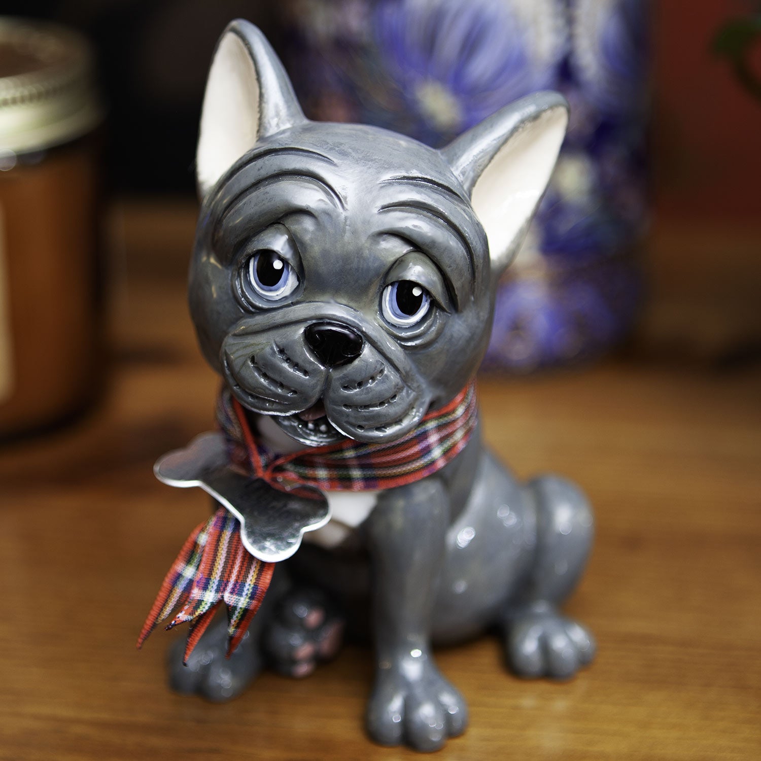 Dog Lover Gifts available at Dog Krazy Gifts - Louis The French Bulldog - part of the Little Paws range available from DogKrazyGifts.co.uk
