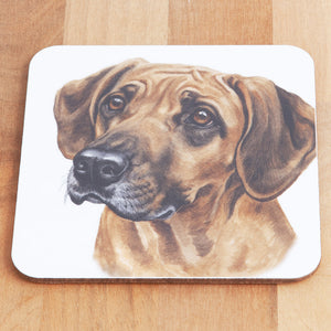 Dog Lover Gifts available at Dog Krazy Gifts - Rhodesian Ridgeback Mug and Coaster set, part of our Christine Varley collection – available at www.dogkrazygifts.co.uk