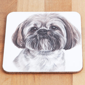 Dog Lover Gifts available at Dog Krazy Gifts - Lhasa Apso Mug and Coaster set, part of our Christine Varley collection – available at www.dogkrazygifts.co.uk