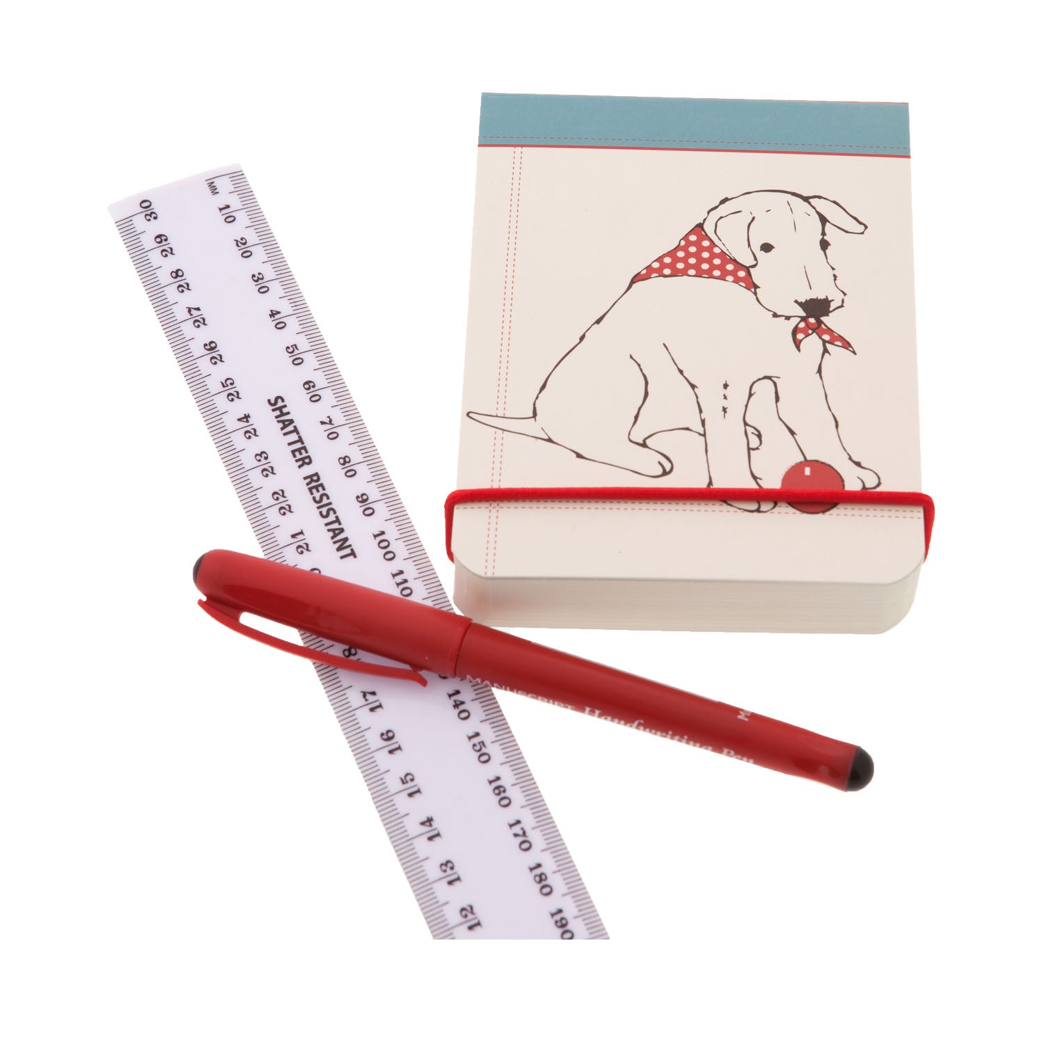DogKrazyGifts - Douglas The Boy Wonder Flip Notepad - part of the Little Dog Range available from Dog Krazy Gifts