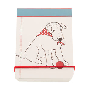 DogKrazyGifts - Douglas The Boy Wonder Flip Notepad - part of the Little Dog Range available from Dog Krazy Gifts