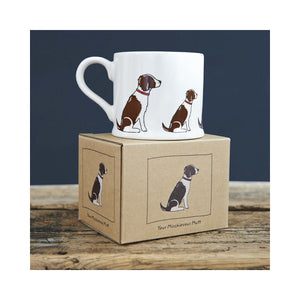 Dog Lover Gifts available at Dog Krazy Gifts - Gaby the Liver & White Springer Spaniel Mug - part of the Sweet William range available from Dog Krazy Gifts