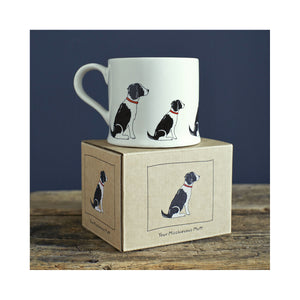 Dog Lover Gifts available at Dog Krazy Gifts - George The Black and White Springer Spaniel Mug - part of the Sweet William range of gifts for dog lovers available from Dog Krazy Gifts