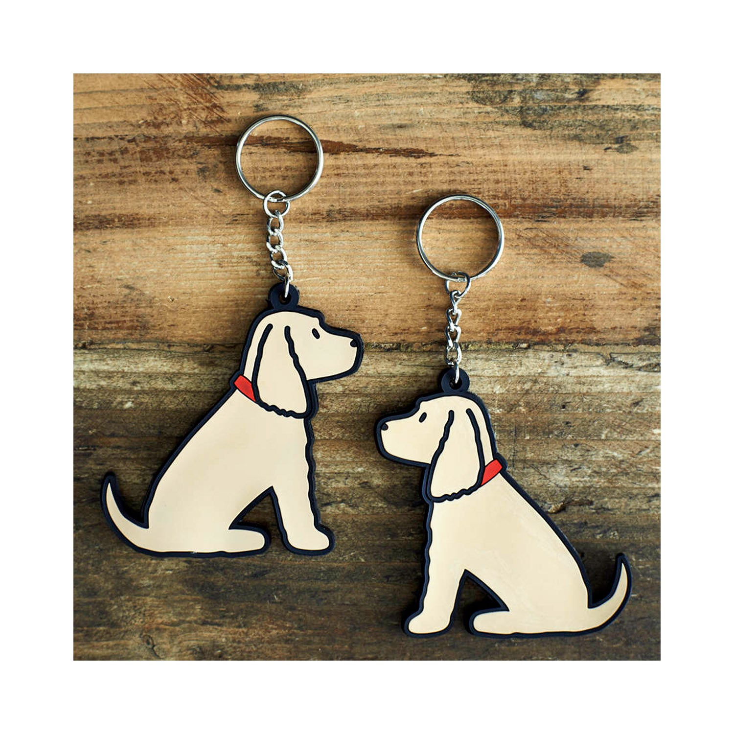 Dog Lover Gifts available at Dog Krazy Gifts - Hetty The Golden Cocker Keyring - part of the Sweet William range available from Dog Krazy Gifts
