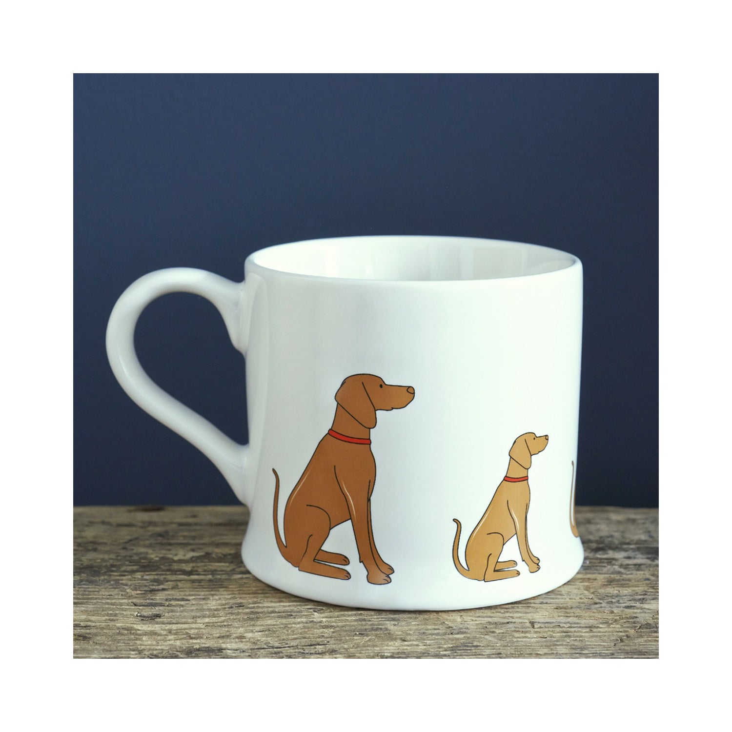 Dog Lover Gifts available at Dog Krazy Gifts - Joe The Vizsla Mug - part of the Sweet William range available from Dog Krazy Gifts