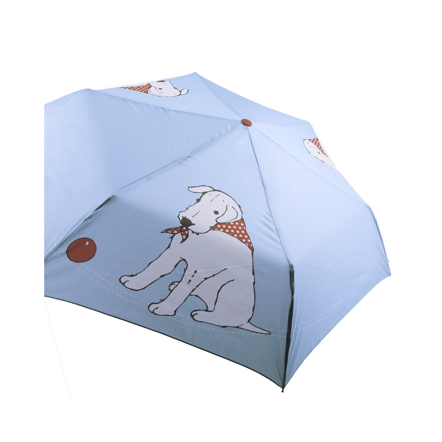 DogKrazyGifts - Douglas The Boy Wonder Boy Folding Umbrella - part of the Little Dog Range available from Dog Krazy Gifts