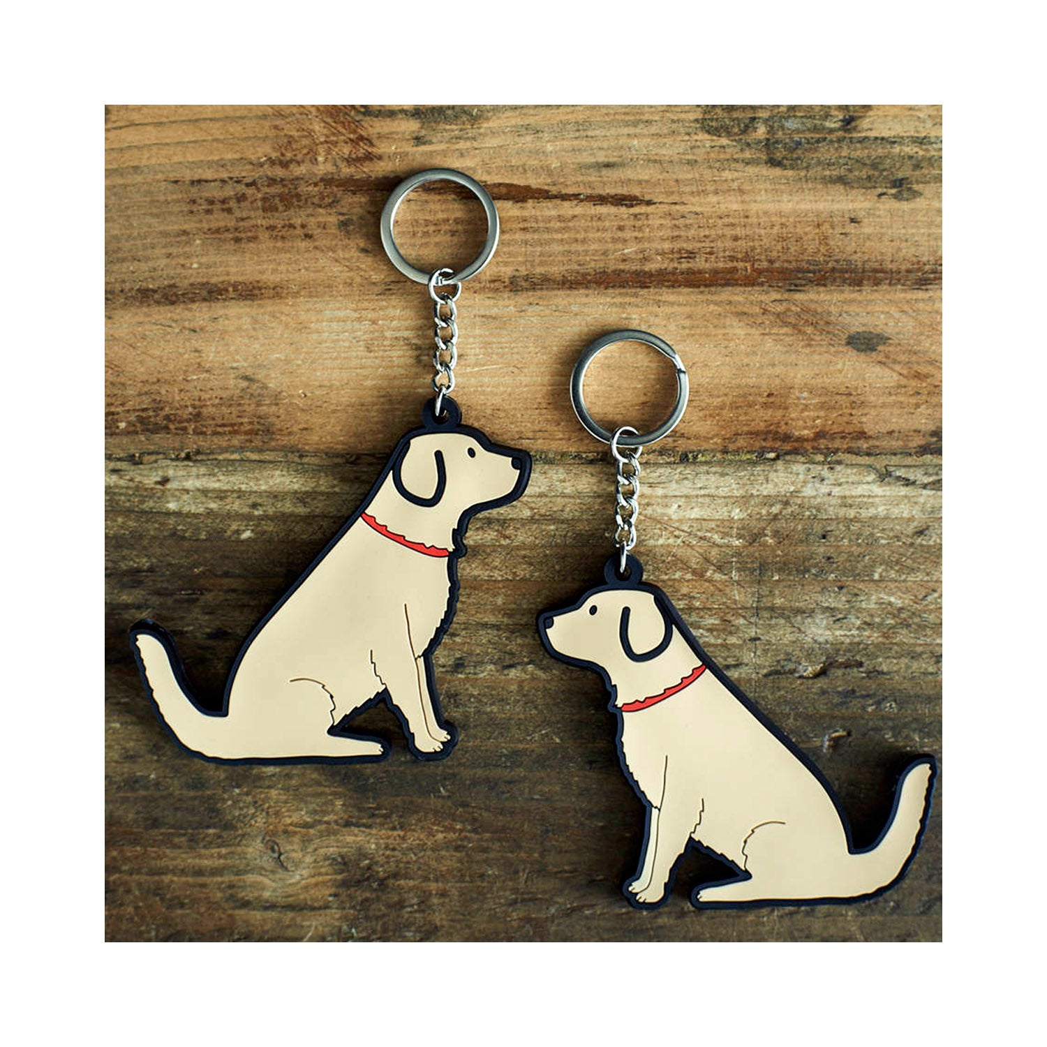 Dog Lover Gifts available at Dog Krazy Gifts - Noah The Golden Retriever Keyring - part of the Sweet William range available from Dog Krazy Gifts