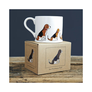 Dog Lover Gifts available at Dog Krazy Gifts - Rupert The Beagle Mug - part of the Sweet William range available from DogKrazyGifts.co.uk