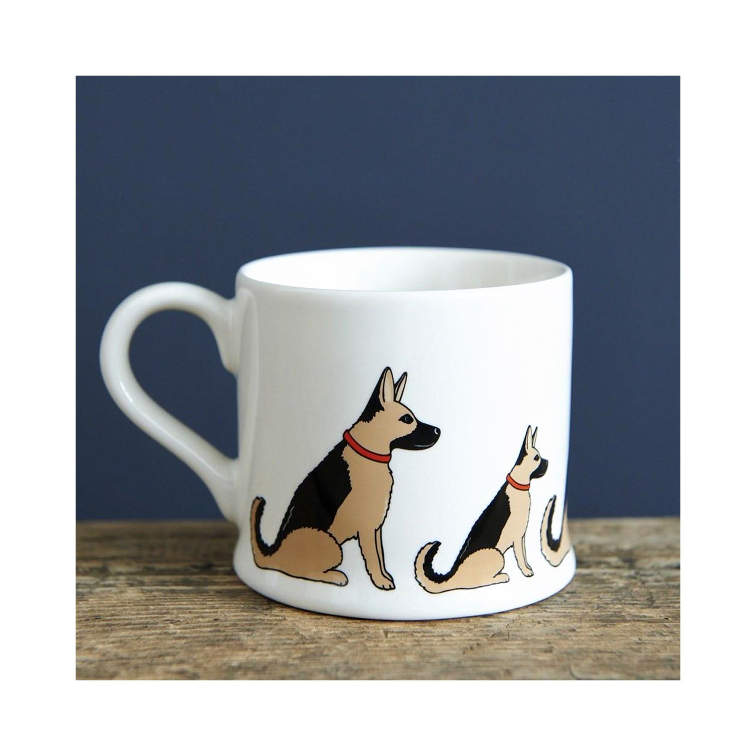 DogKrazyGifts - Sebastian The German Shepherd Dog Mug - part of the Sweet William range available from Dog Krazy Gifts