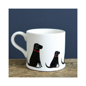 Dog Lover Gifts available at Dog Krazy Gifts - William The Black Labrador Mug by Sweet William - part of the Labrador collection of Dog Lovers Gifts available from Dog Krazy Gifts