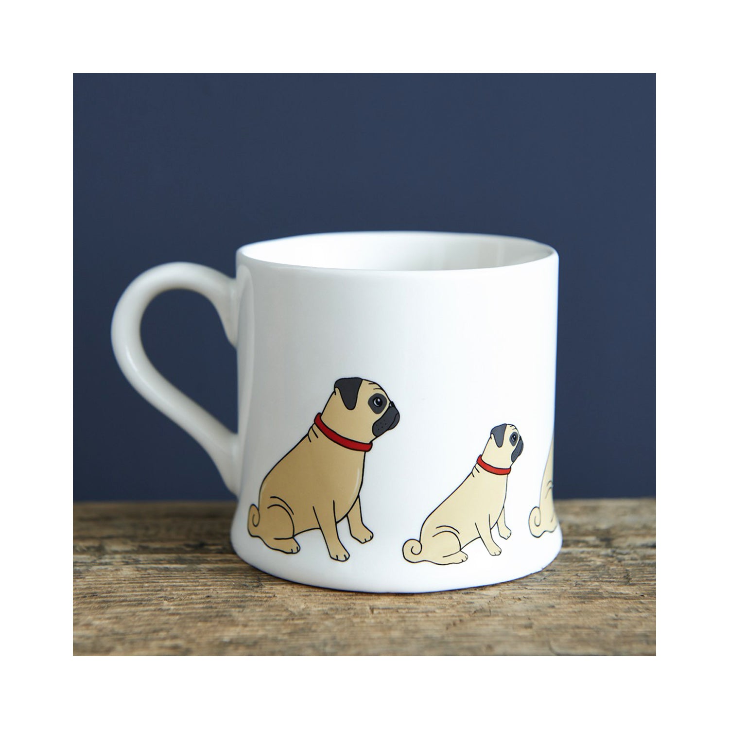 Dog Lover Gifts available at Dog Krazy Gifts - Winston The Pug Mug - part of the Sweet William range available from Dog Krazy Gifts