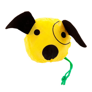 DogKrazyGifts - Yellow Bag In A Dog - foldable shopping bag available from Dog Krazy Gifts