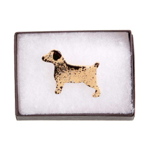 Dog Lover Gifts available at Dog Krazy Gifts – Ceramic Border Terrier Brooch by Mary Goldberg of Stockwell Ceramics, Just Part Of Our Collection Of Border Terrier Themed Gifts, Available At www.dogkrazygifts.co.uk