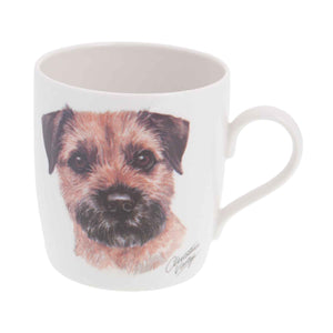 Dog Lover Gifts available at Dog Krazy Gifts - Border Terrier Waggy Dogz Mug, part of the range of Border Terrier themed gifts available from DogKrazyGifts.co.uk