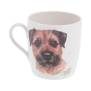 Dog Lover Gifts available at Dog Krazy Gifts - Border Terrier Waggy Dogz Mug, part of the range of Border Terrier themed gifts available from DogKrazyGifts.co.uk