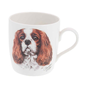 Dog Lover Gifts available at Dog Krazy Gifts - Cavalier King Charles Waggy Dogz Mug, part of the range of Spaniel themed gifts available from DogKrazyGifts.co.uk
