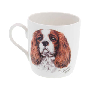 Dog Lover Gifts available at Dog Krazy Gifts - Cavalier King Charles Waggy Dogz Mug, part of the range of Spaniel themed gifts available from DogKrazyGifts.co.uk