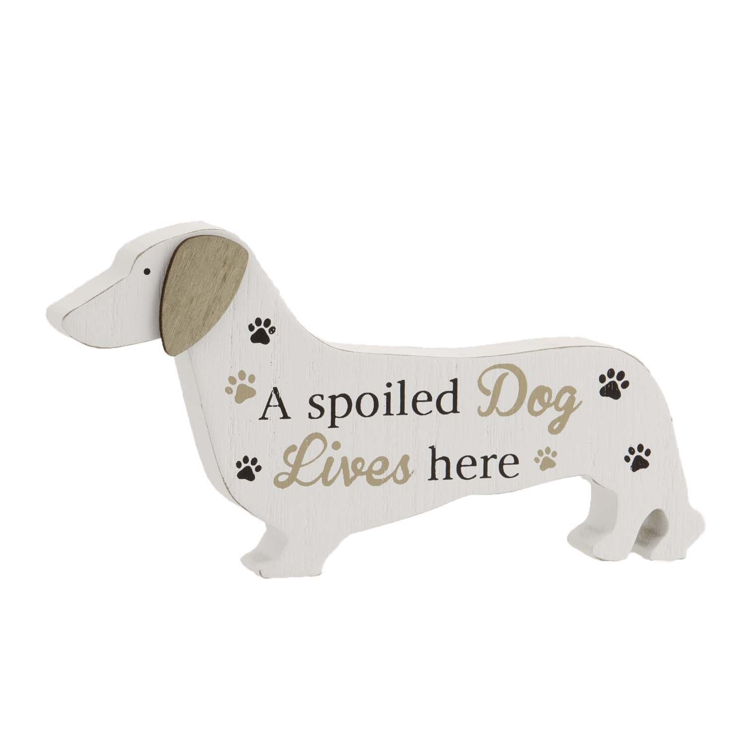 Dog Lover Gifts available at Dog Krazy Gifts – Dachshund Standing Dog Sign, A House is not a a Home Without a Dog, Just Part Of Our Collection Of Signs Available At www.dogkrazygifts.co.uk