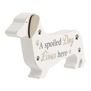 Dog Lover Gifts available at Dog Krazy Gifts – Dachshund Standing Dog Sign, A House is not a a Home Without a Dog, Just Part Of Our Collection Of Signs Available At www.dogkrazygifts.co.uk