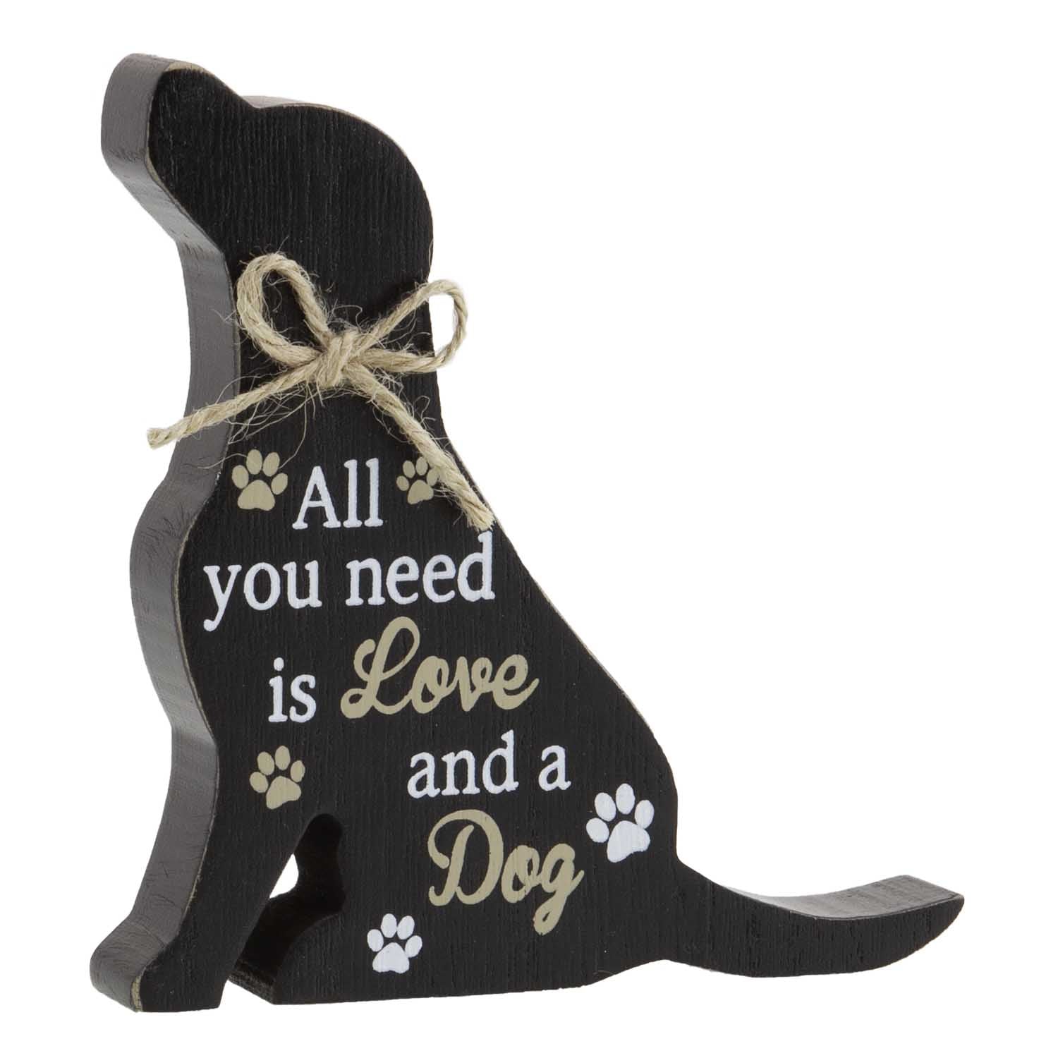 Dog Lover Gifts available at Dog Krazy Gifts – Labrador Standing Dog Sign, All you Need is Love and A Dog, Just Part Of Our Collection Of Signs Available At www.dogkrazygifts.co.uk