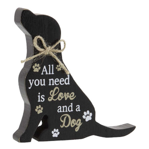 Dog Lover Gifts available at Dog Krazy Gifts – Labrador Standing Dog Sign, All you Need is Love and A Dog, Just Part Of Our Collection Of Signs Available At www.dogkrazygifts.co.uk