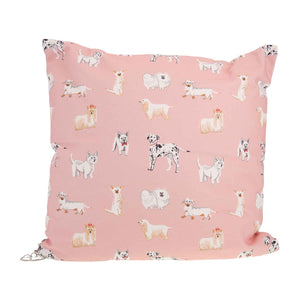Dog Krazy Gifts - Watercolour Dogs Cushion, part of the Lisa Angel range available from DogKrazyGifts.co.uk