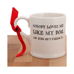 Dog Krazy Gifts - Nobody Loves Me Like My Dog Mug part of the Sweet William range available from DogKrazyGifts.co.uk