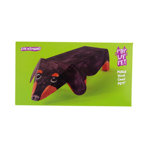 Dog Krazy Gifts - Dachshund Pop Up Pet, part of the range of Dachshund themed gifts available from DogKrazyGifts.co.uk