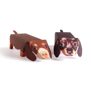 Dog Krazy Gifts - Dachshund Pop Up Puppies, part of the range of Dachshund themed gifts available from DogKrazyGifts.co.uk