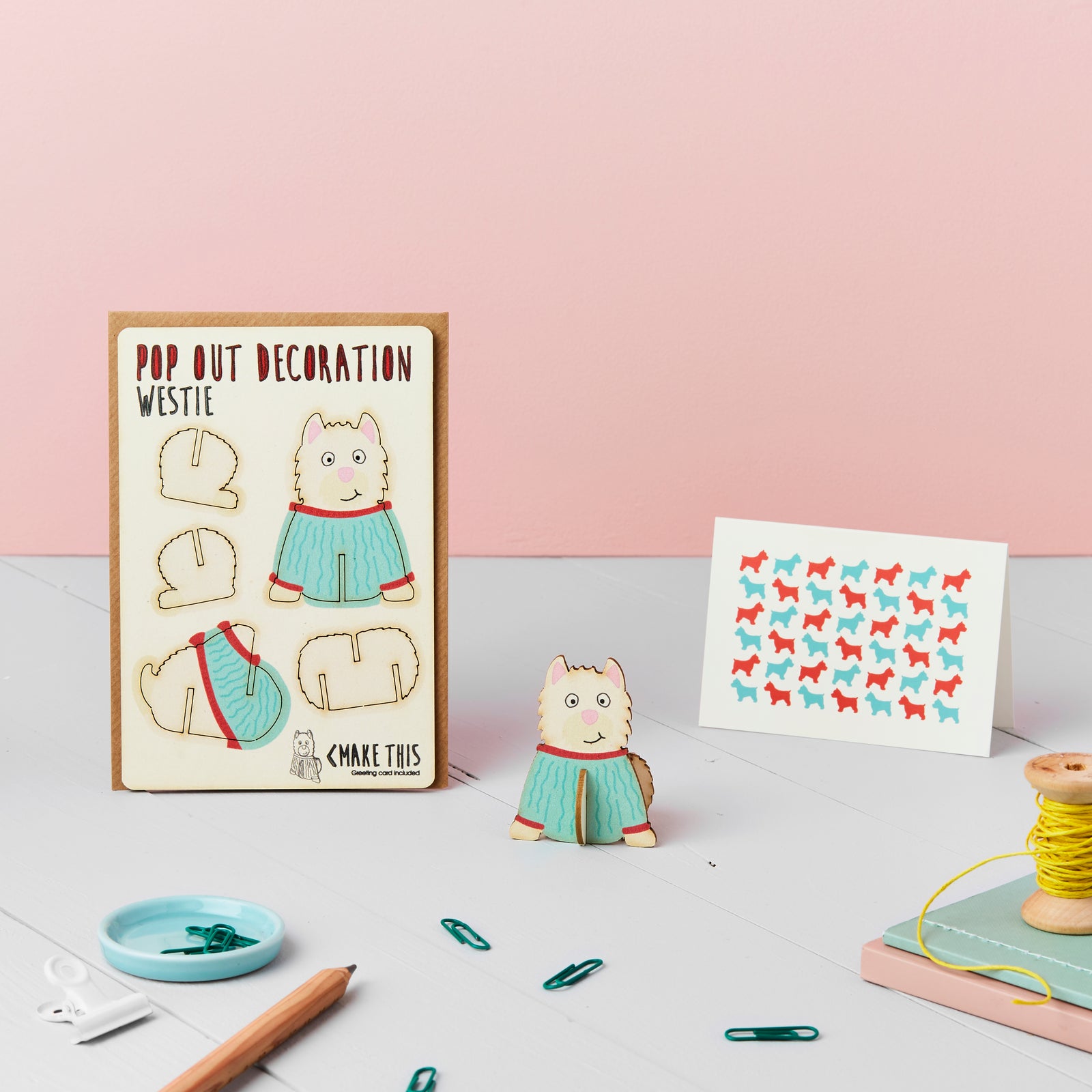 Dog Lover Gifts available at Dog Krazy Gifts – Pop Out Westie Greeting Card, available at www.dogkrazygifts.co.uk