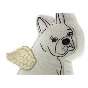 Dog Lover Gifts available at Dog Krazy Gifts – Cream French Bulldog Cushion – Gorgeously detailed and handcrafted luxury cushions part of the French Bulldog Range available from Dog Krazy Gifts