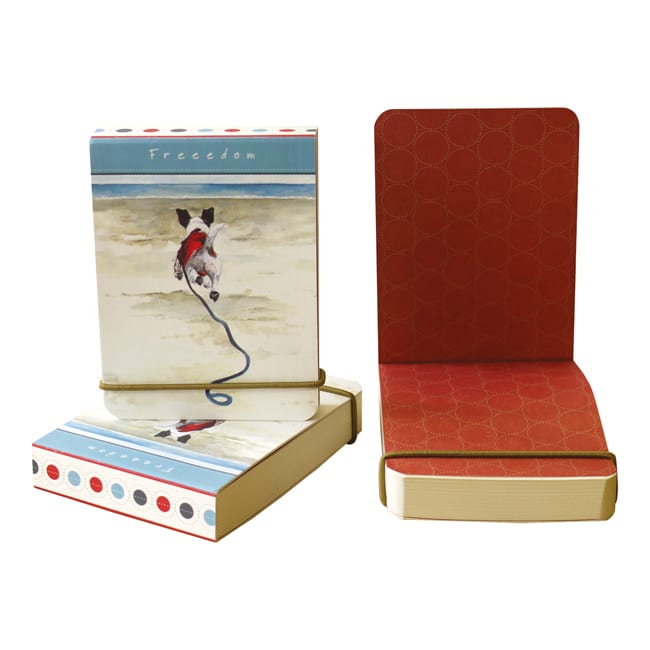Dog Krazy Gifts - Freedom Flip notebook - part of the Little Dog Range available from DogKrazyGifts.co.uk