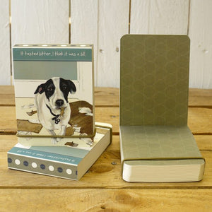 Dog Krazy Gifts - Bills Flip notebook - part of the Little Dog Range available from DogKrazyGifts.co.uk